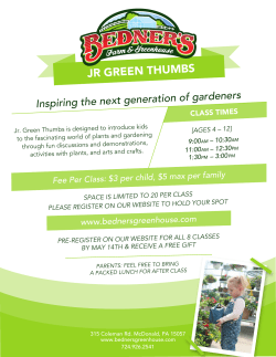 JR GREEN THUMBS