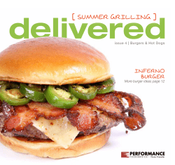 summer Grilling - PERFORMANCE Foodservice