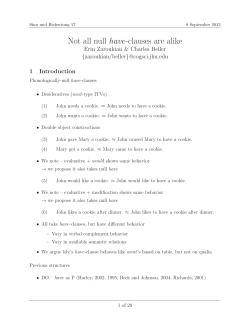 Not all null have-clauses are alike