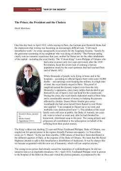 Heir of the Month - Heirs to the Throne Project