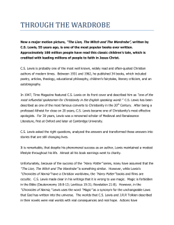 through the wardrobe