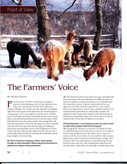 The Farmers`Voice - Faraway Farm Alpacas