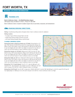 fort worth, tx - Management Concepts
