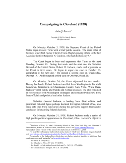 Campaigning in Cleveland (1938)