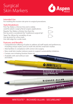 Surgical Skin Markers - Aspen Medical Europe Ltd