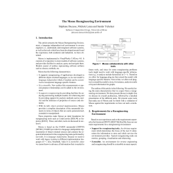 The Moose Reengineering Environment