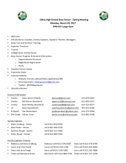 March 20 Meeting Handout