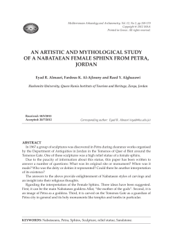 PDF - Mediterranean Archaeology and Archaeometry