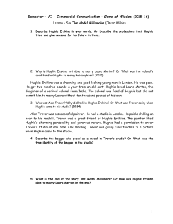 gems of wisdom : commercial communication semster vi (2015-16)