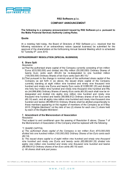 RS281 - RS2 Software