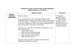 Scheme of work - Lighthouse School Leeds