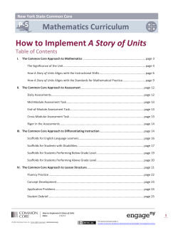 How to Implement A Story of Units