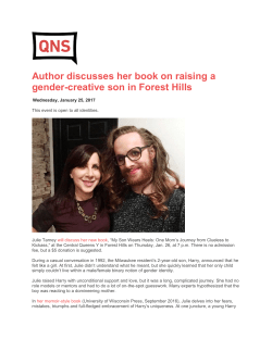 QNS.com highlights CQY speaker on Raising a Gender