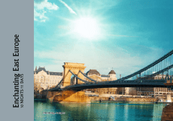 Enchanting East Europe 10 NIGHTS/11 DAYS