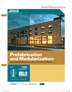Prefabrication and Modularization