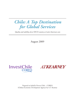 Chile: A Top Destination for Global Services