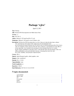 Package `r.jive`