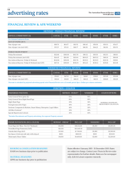 advertising rates