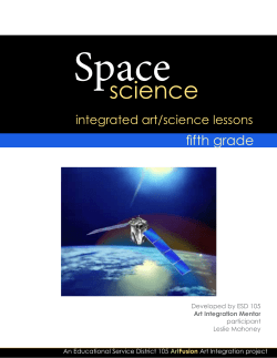Art-Space Science Integration Lesson Book