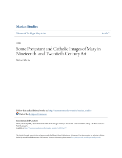 Some Protestant and Catholic Images of Mary in