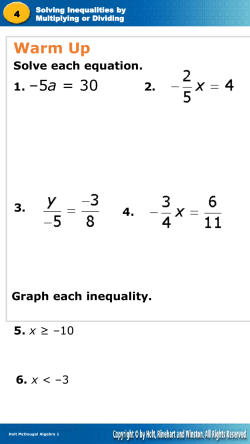 Since x is divided by