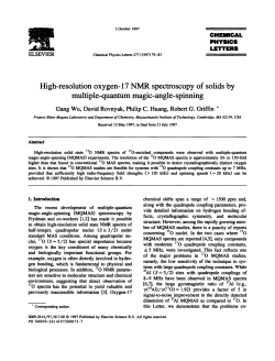 High-resolution oxygen-17 NMR spectroscopy of solids by multiple