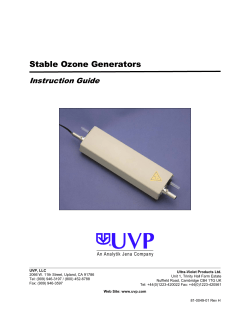 Stable Ozone Generators