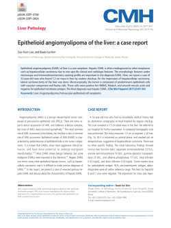 Link1 - Clinical and Molecular Hepatology