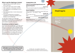 Diaphragms