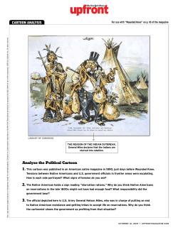 CARTOON ANALYSIS Analyze the Political Cartoon