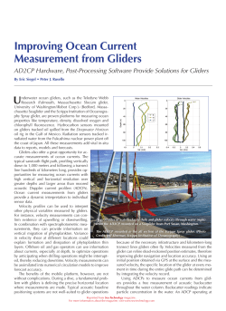 Improving Ocean Current Measurement from Gliders