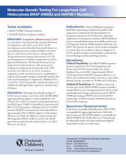 and MAP2K1 Mutations