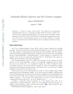 arXiv:math/0208098v1 [math.QA] 13 Aug 2002