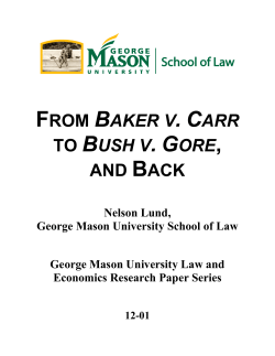 C:\NL\BushGore\Case Western Symposium\Baker v Carr 06.wpd