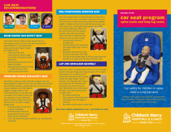 car seat program