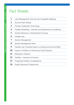 2 - OVERSEER Nutrient Budgets