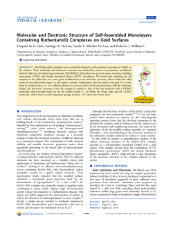 Molecular and Electronic Structure of Self