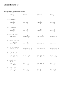 Ex 34 Literal Eq.tst
