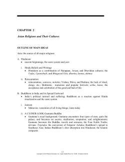 CHAPTER 2 Asian Religions and Their Cultures