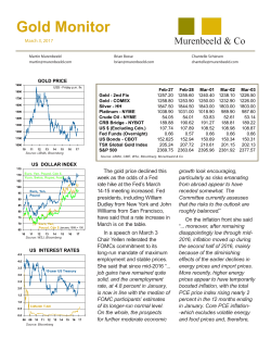 Gold Monitor - HollisWealth &reg; Griffioen Wealth Management