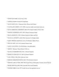 Glossary - The Council
