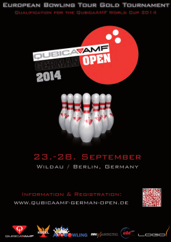 60.000 - QubicaAMF German Open