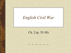 English Civil War