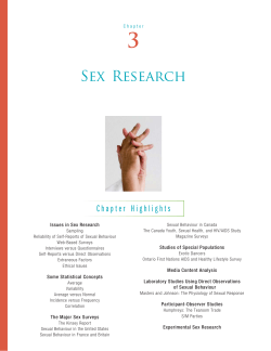 Sex Research