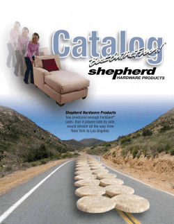 shepherd hardware products catalog