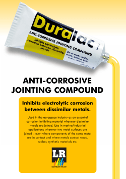 anti-corrosive jointing compound