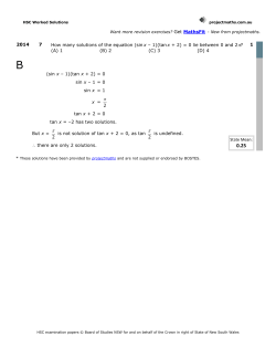 Solution - projectmaths