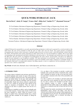 quick-work hydraulic jack