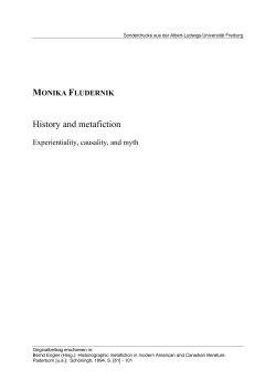 History and metafiction