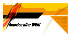Post WWII America